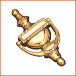 Georgian Door Knocker (H-1039)