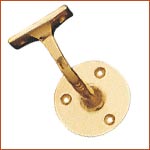 Brass Handrail Bracket Heavy (H-1064A) 