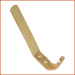 Brass Hat & Coat Hook 3.5mm (H-1080)