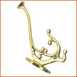 Brass Hat & Coat Hook (H-1092) 