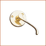 Victorian Latch Round Plate (H-1255)