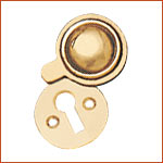 Victorian Escutcheon Covered (H-1264)