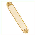 Brass Finger Plate (H-1432)