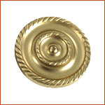 Brass Curtain Holdback (H-1522)