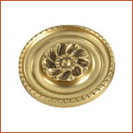 Brass Curtain Holdback (H-1523)