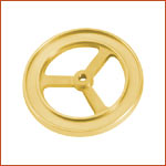 Brass Curtain Holdback (H-1528)