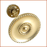 Brass Curtain Holdback (H-1576) 