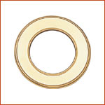 Brass News Paper ring Large (H-1606) 