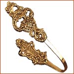 Brass Curtain Holder (H-1656)