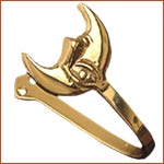 Brass Curtain Holder (H-1665)