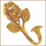 Brass Curtain Hook (H-1701)