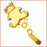 Brass Curtain Hook (H-1734) 