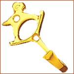 Brass Curtain Hook (H-1735)