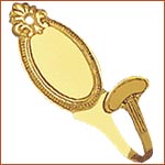 Brass Curtain Hook (H-1750)