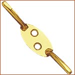 Brass Cleat Hook (H-1756) 