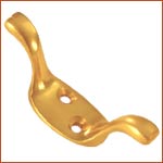 Brass Cleat Hook (H-1774)
