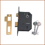 Mortice Lock Brass Cram 3 Lever (H-3530)